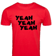 Pre-designed Unisex T-Shirt "YEAH YEAH YEAH"